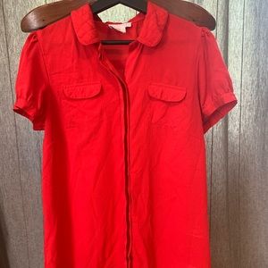 ASOS maternity button down